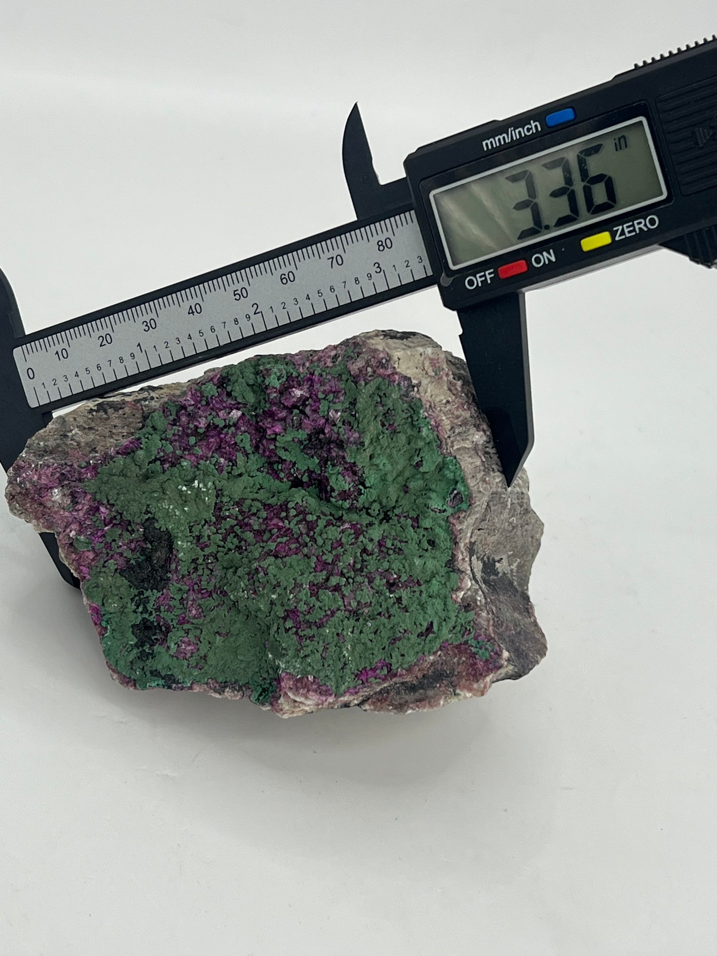 651 gram Cobalt Calcite with Green Inclusions - Zambia