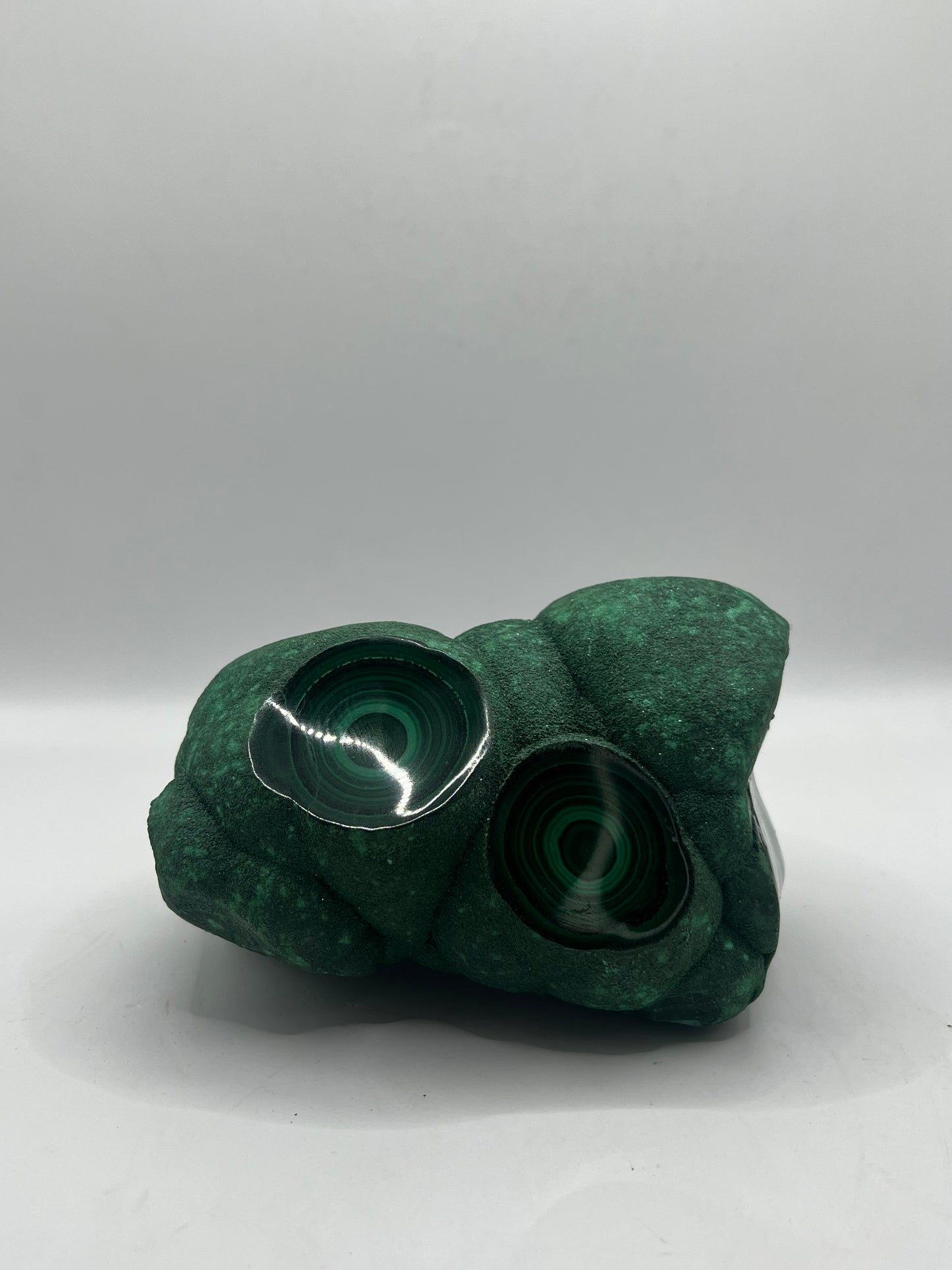 1.87 kg- Stalactitic Malachite with Polished Accents