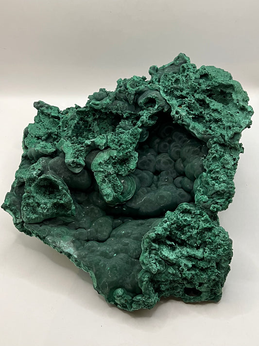 Stunning 4.74 kg Botryoidal Malachite Specimen from Zambia – One of a Kind