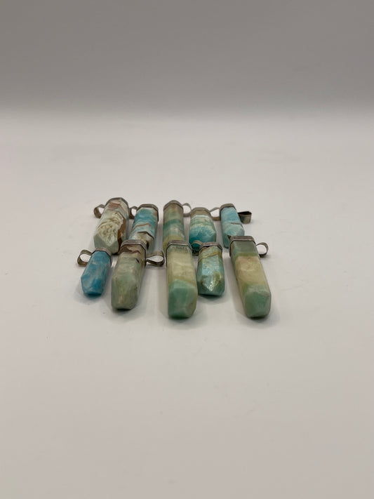 Aragonite Pendants