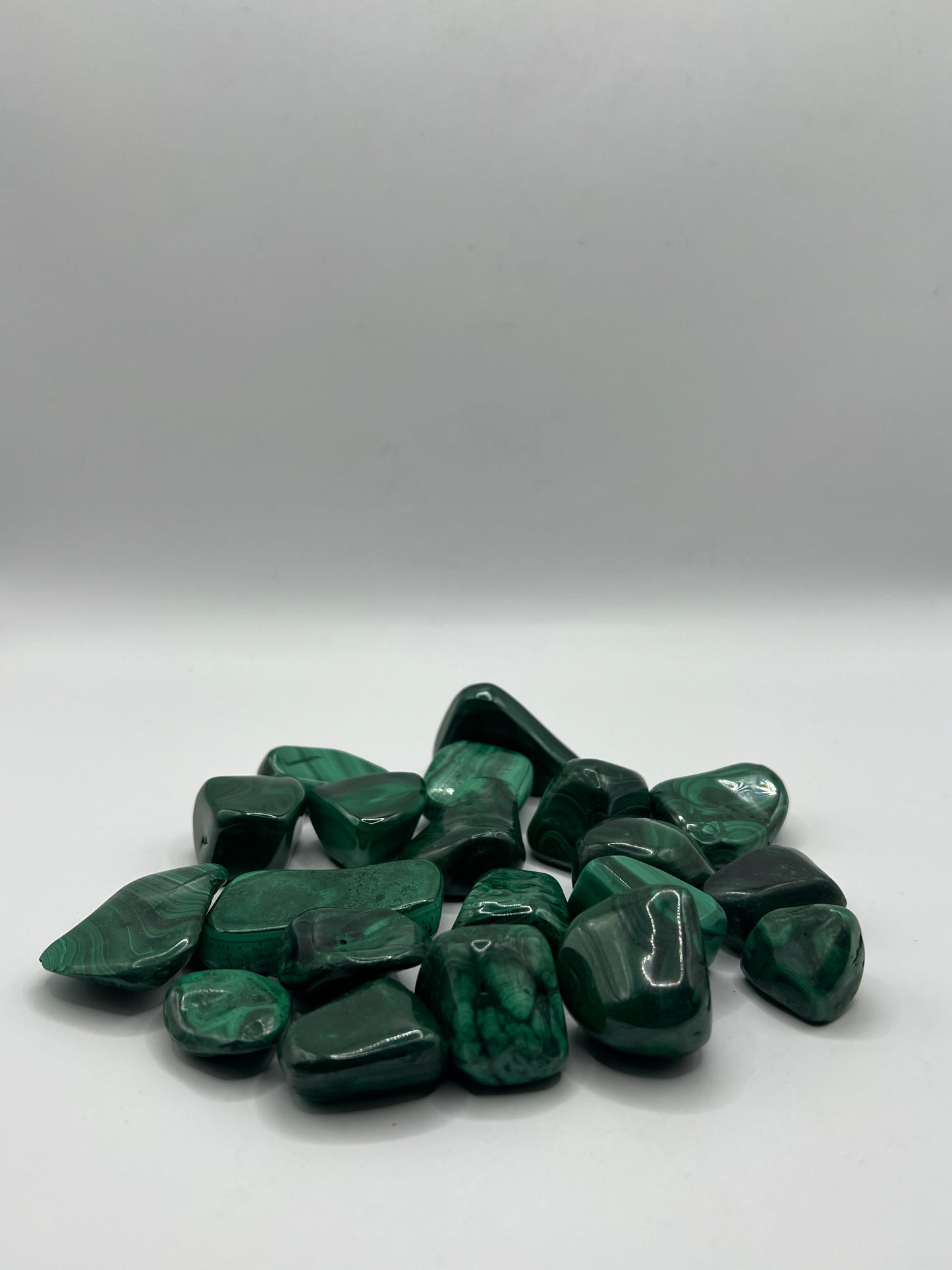 Malachite Tumbled Gemstones