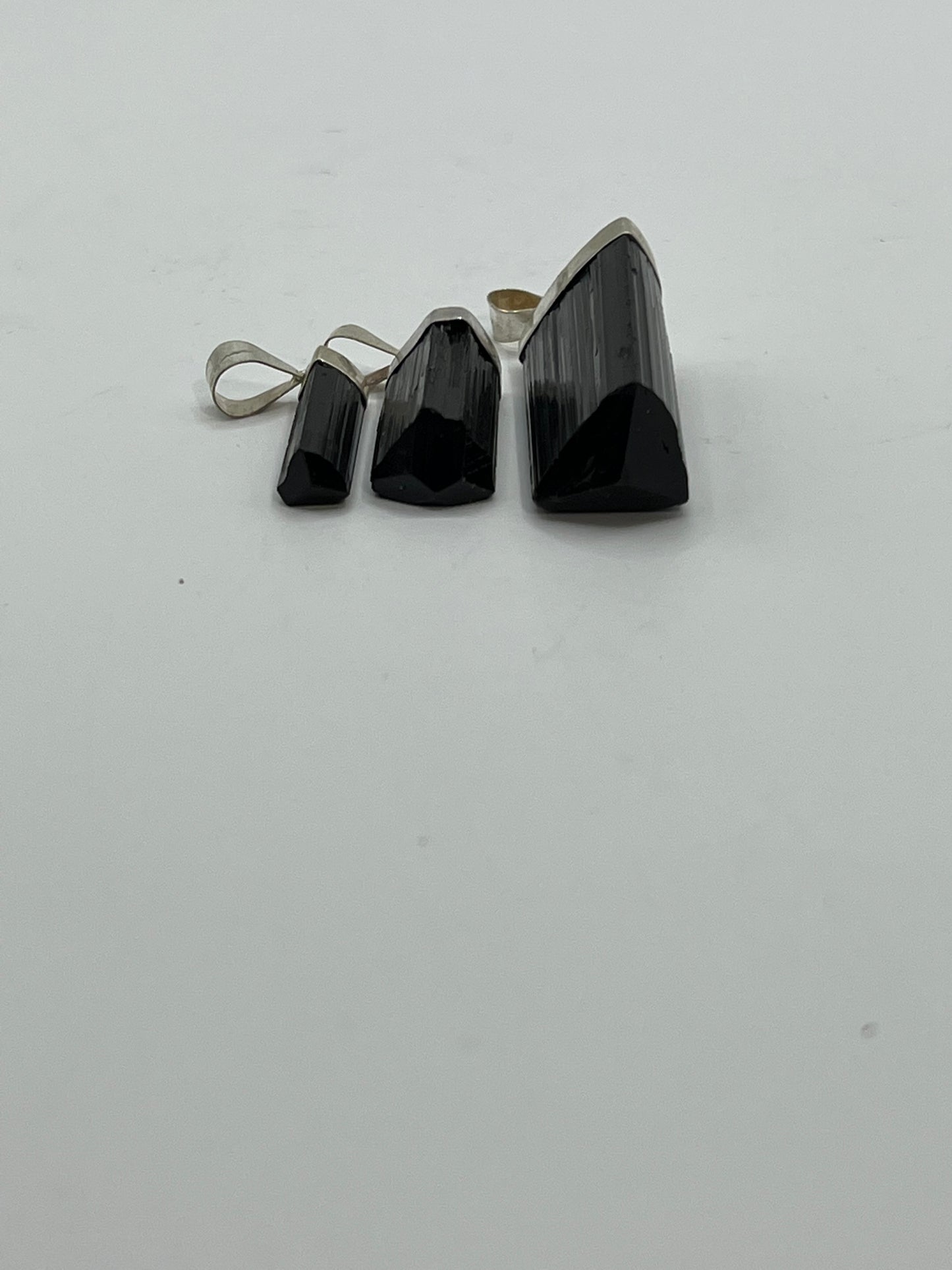 Black Tourmaline Pendants 10 pack